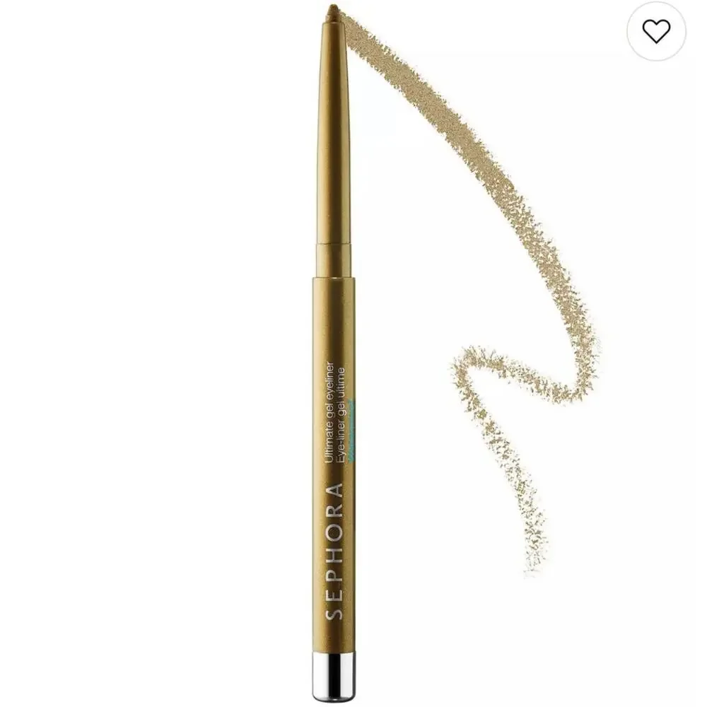 NEW SEPHORA COLLECTION Ultimate Gel Waterproof Eyeliner Pencil Olive Glitter #23